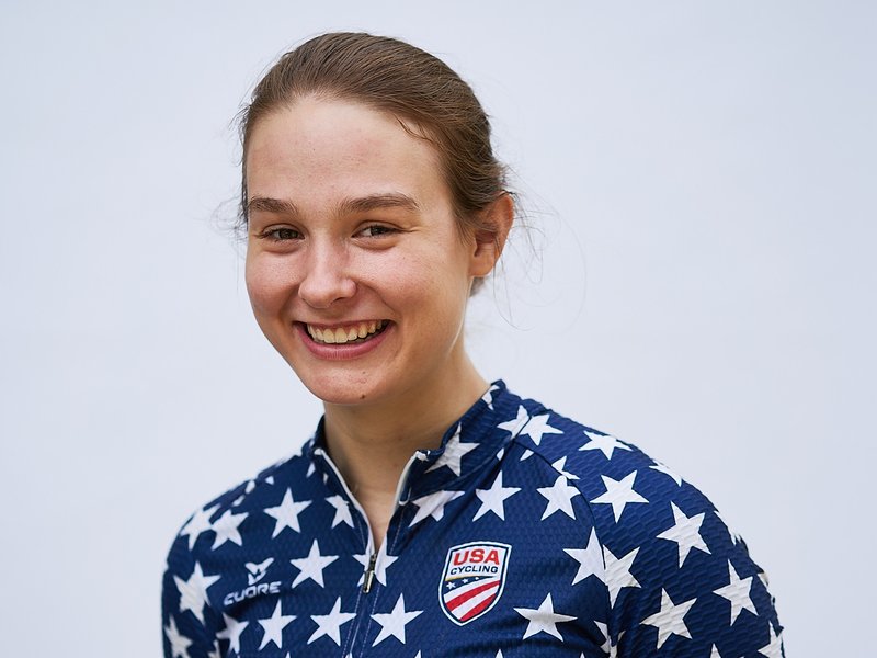 McKenna portrait, 3/4 view, smiling, US colors