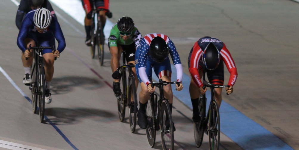 McKenna Keirin finish at T-Town 2025