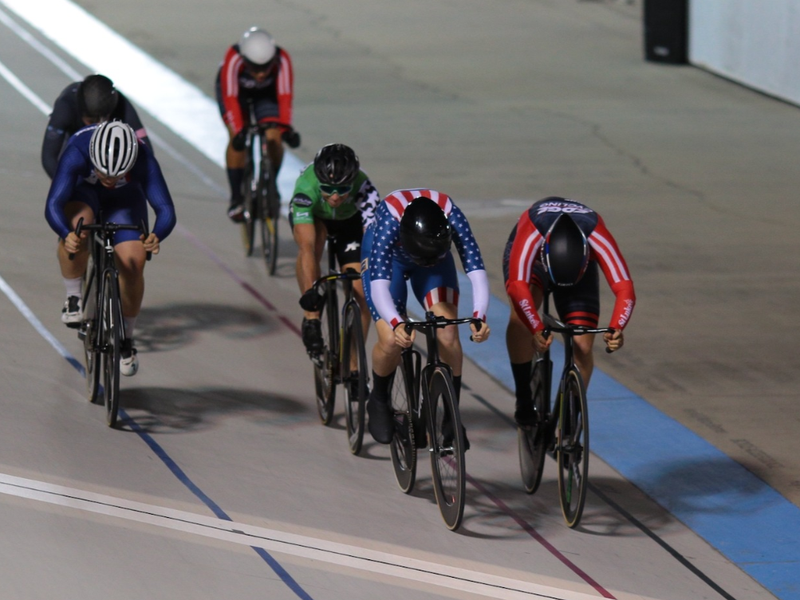 McKenna Keirin finish at T-Town 2025